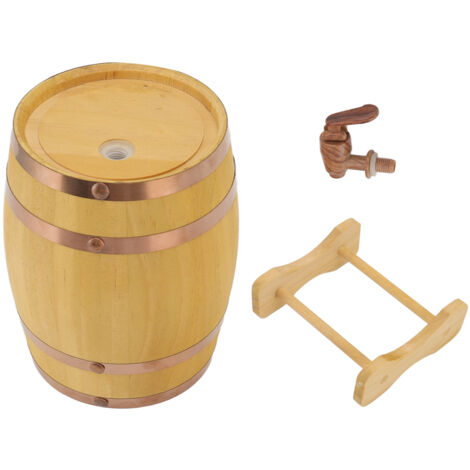 750 ml Kiefernholz-Weinfass für Whisky, Bier und Spirituosen