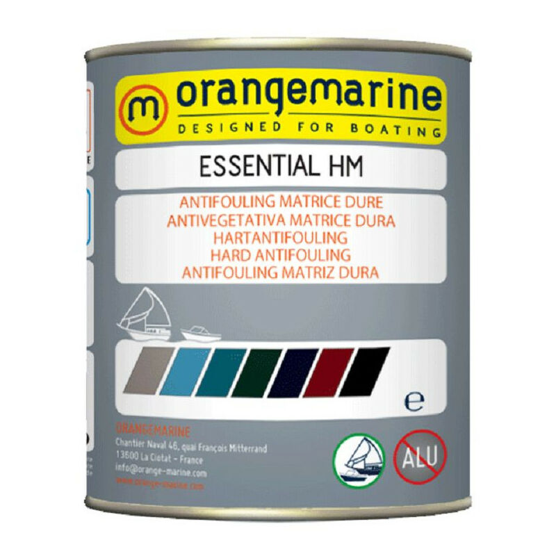 Antifouling Orangemarine matrice dure essential - gris - 2.5 l