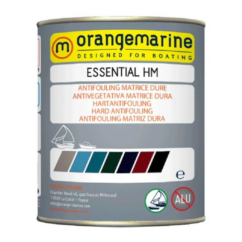 Antifouling ORANGEMARINE matrice dure ESSENTIAL - rouge - 750 ml