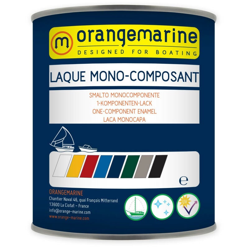 Laque marine mono-composant 0.75 l Orangemarine jaune - 750 ml
