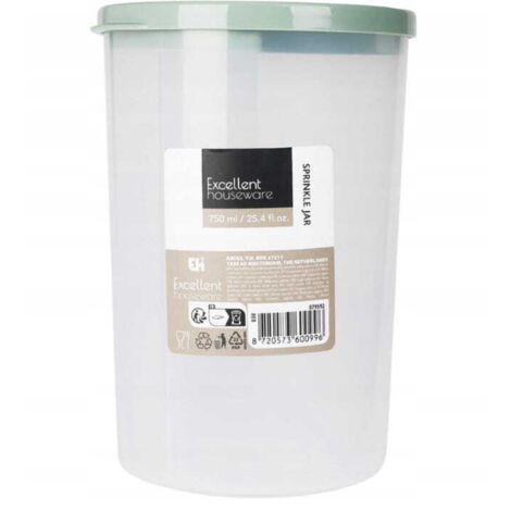 750 ml Vorratsbehälter mit Deckel