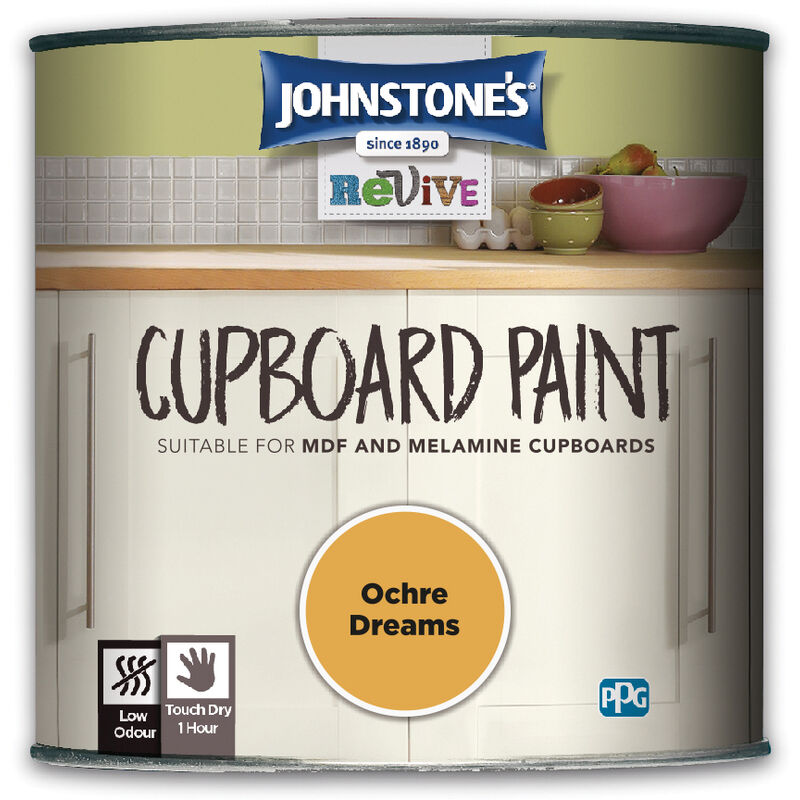 Cupboard Paint Ochre Dream 750ml - Ochre Dream - Johnstone's