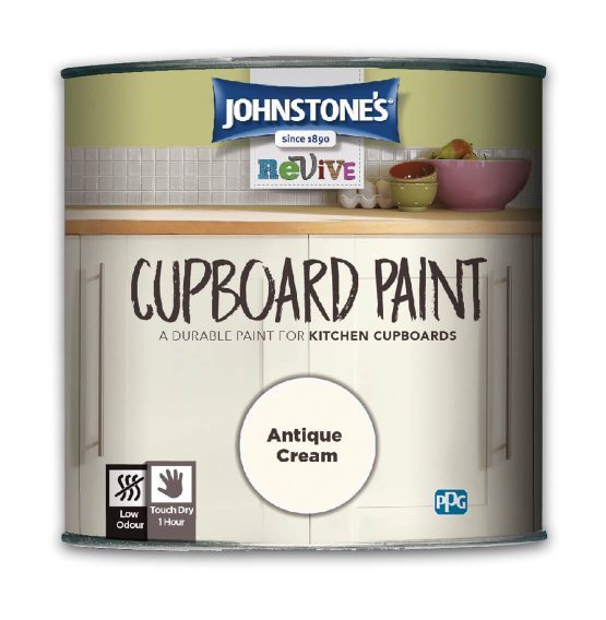 750ml Johnstones Revive Cupboard Paint Antique Cream