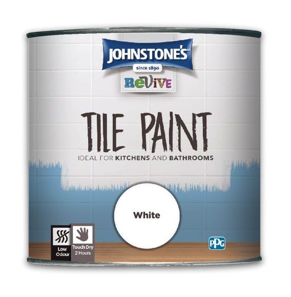 750ml Revive Tile Paint White - Johnstones
