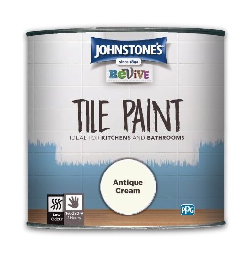 750ml Revive Tile Paint Antique Cream - Johnstones
