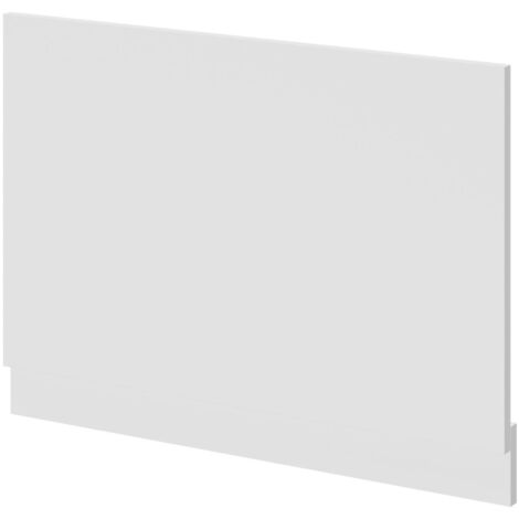 750mm High Gloss White Bath End Panel