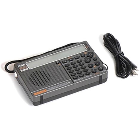 -757 Radio à bande complète AM/FM/SW UHF/VHF Voyant orange--