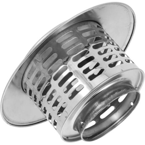 75mm diamètre intérieur Chapeau de Cheminée Acier Inoxydable Résistant Pluie Protection Anti-intempéries pour Conduit de Cheminée Accessoire et Facile à Installer