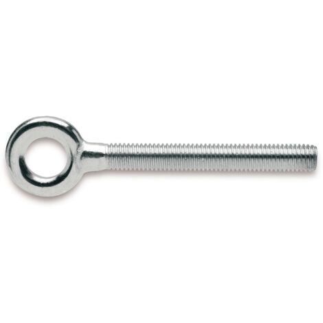 75PZ VITI CON OCCHIO ZINCATO PER TASSELLI M6X55