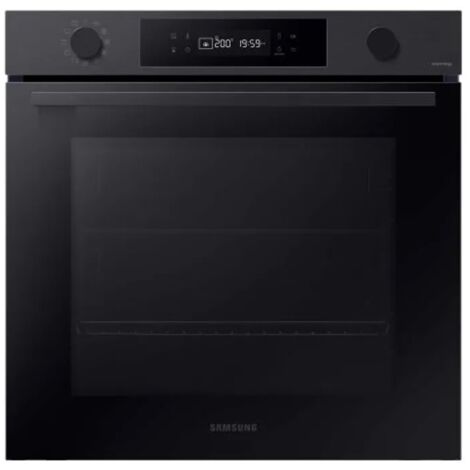 76-liter-multifunktions-einbaubackofen (60 cm) mit pyrolyse-selbstreinigung, schwarz und edelstahl - Samsung - NV7B41307AB