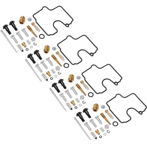 76-teiliger Vergaser-Reparatursatz aus Gummi und Metall für Yamaha YZF R1 1998-2001