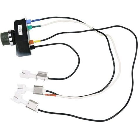 7628 Zündset pour Weber Genesis 310 & 320 Gasgrills mit Frontsteuerung (2011 - Neuer), elektronischer Zünder, Elektrodenzünder pour Weber Genesis 300 Serie