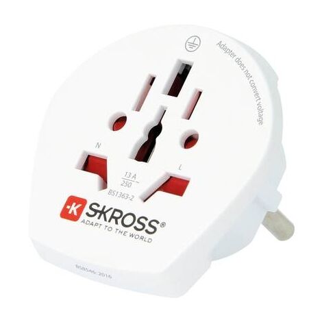 7640166320111 Skross Prise Monde vers Europe - Prise Monde vers Europe