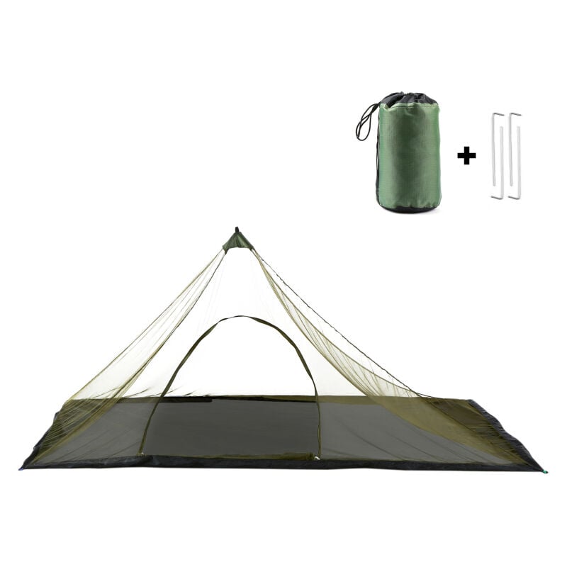 LIFCAUSAL Tente de Camping Imperméable avec Sac de Transport Tente Filet Extérieur pour Randonnée Trekking et Pêche