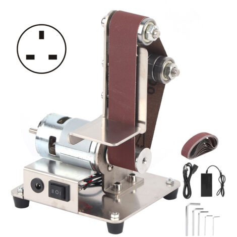 775 meuleuse multifonctionnelle Mini ponceuse à bande électrique bricolage polissage rectifieuse 110-240VUK Plug