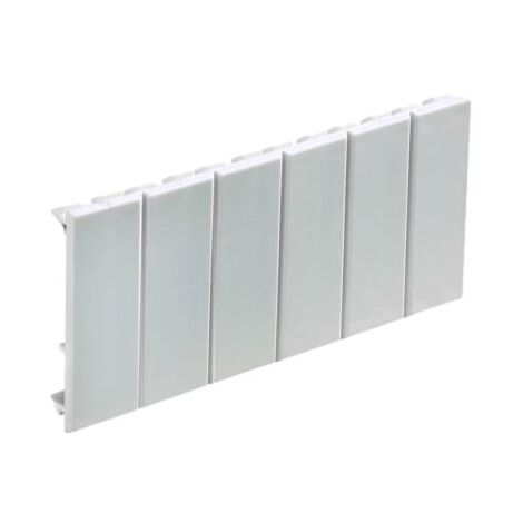 77590 Obturateur pour coffret électrique - 6 modules - Gris - IDE