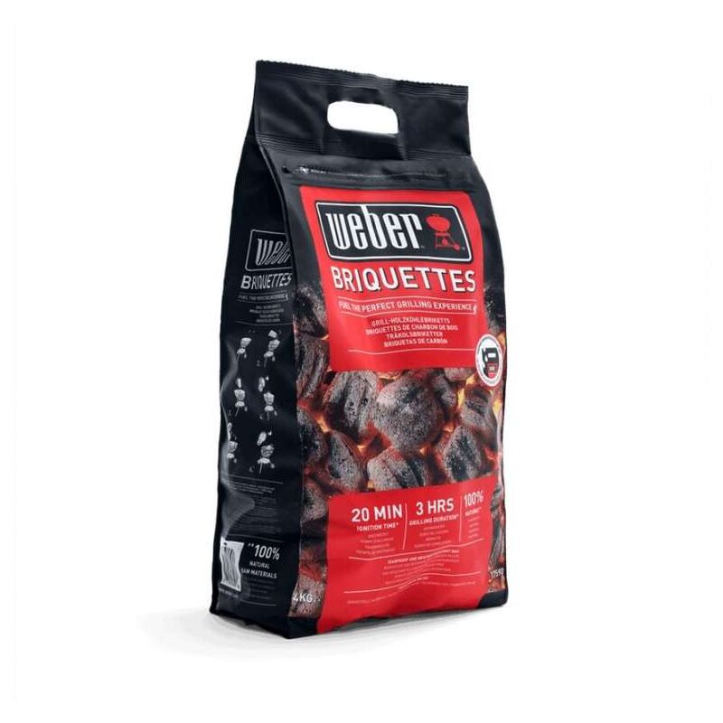 Bricchetti 4 Kg Carbonella Naturale Fsc Weber