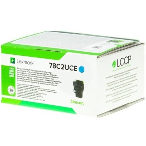 78C2UCE cartucho de tóner 1 pieza(s) Original Cian
