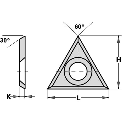 790.220.02 CUCHILLA HW-MG TRIANGULAR 22X19X2