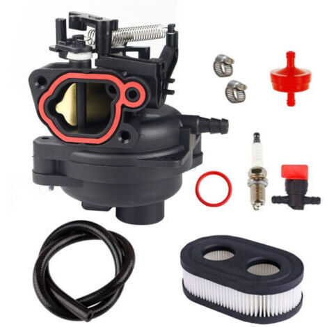 799584 Carburateur pour Briggs & Stratton TB110 TB200 09P702 103M02 550EX 625EX 675EX 725EXI 163cc 140cc moteurs de tondeuse à gazon 594058 596505 594057 592361 596587 594926 594529