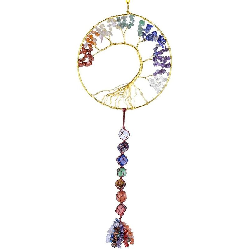FVO - 7Chakra albero della vita appeso ornamento
