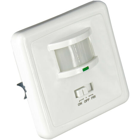 ORION91 7hSevenOn Home - Interruptor Inteligente con Sensor Infrarrojo de Movimiento y Sensor Crepuscular, Plástico ABS, Interior, 3680W, Ángulo Apertura 160º, 220-240 Vac, 50 Hz, 3/2000 luxes, IP20, Blanco