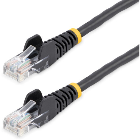 7M BLACK CAT5E CABLE      SNAGLESS ETHERNET CABLE - UTP