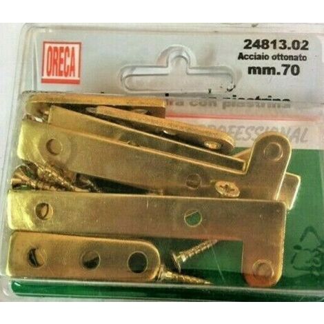 7ORECA - PERNI A SQUADRA 70MM 2 COPPIE
