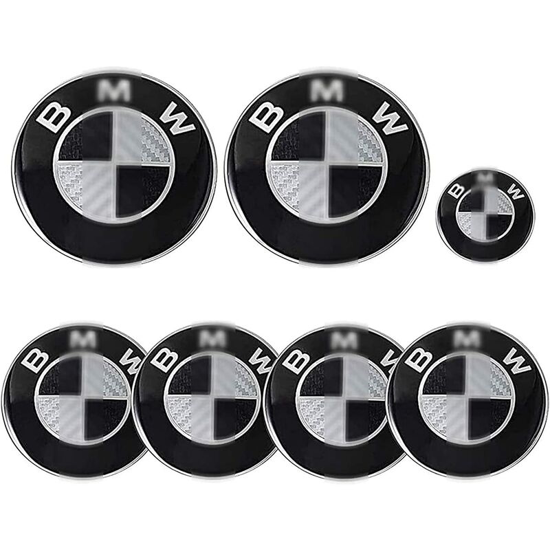 7pcs Emblema per auto per cofano e bagagliaio bm-w...