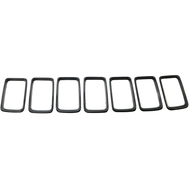 7pcs Griglia Anteriore Griglia Inserito Anello