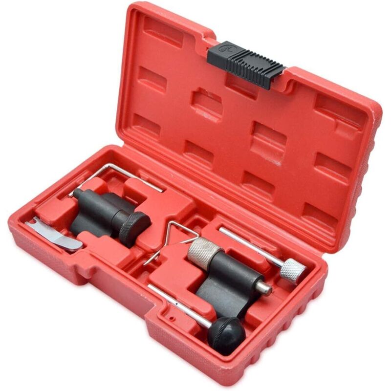 L&h-cfcahl - 7pcs Outil de distribution, Outil de calage moteur compatible avec vw 1.2, 1.4, 1.6, 1.9, 2.0 tdi sdi, outils d'arbre à cames avec boîte