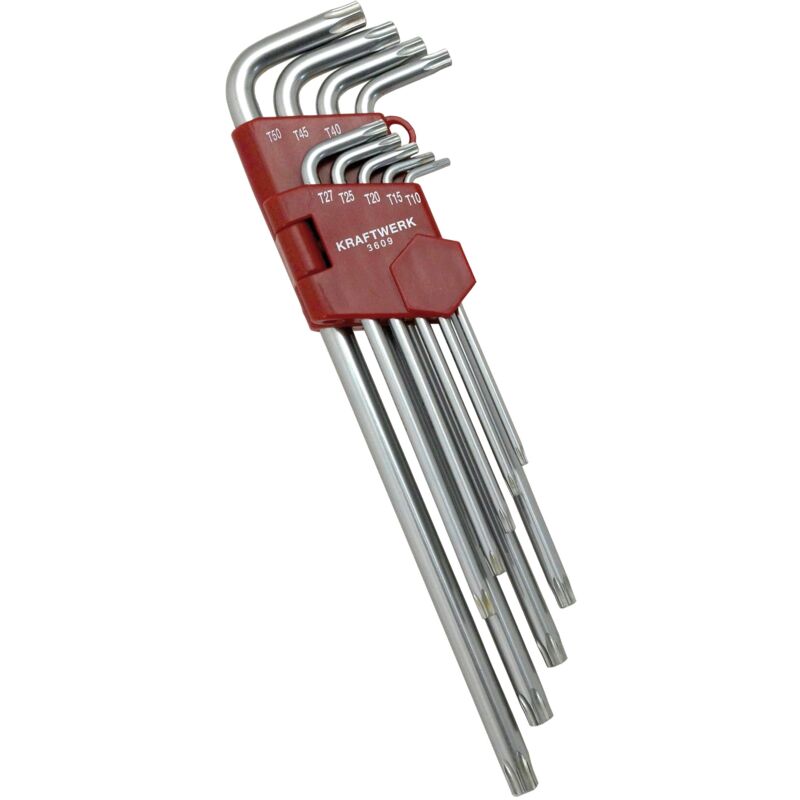 7pz- Serie chiavi maschio xxl Torx tamper res.