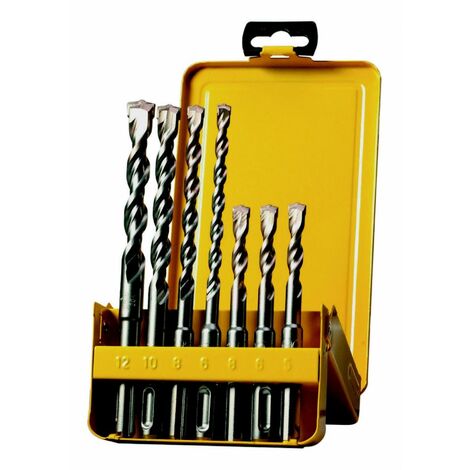 Coffret métal de 7 forets SDS+ extrême - DEWALT DT9701