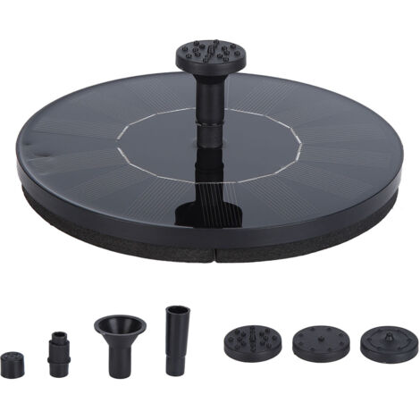 7V Solar-Wasserpumpe für Gartenbrunnen, Gartenteiche, Teiche oder Aquarien