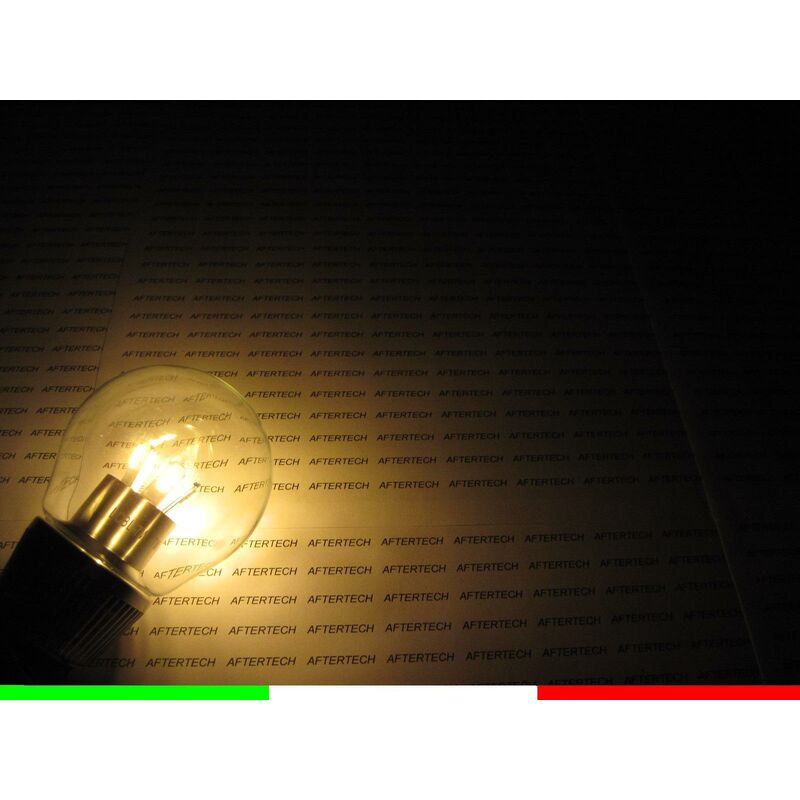 Image of 7w E27 effetto filamento led lampadina bianco caldo 2700k lampada bulbo vetro