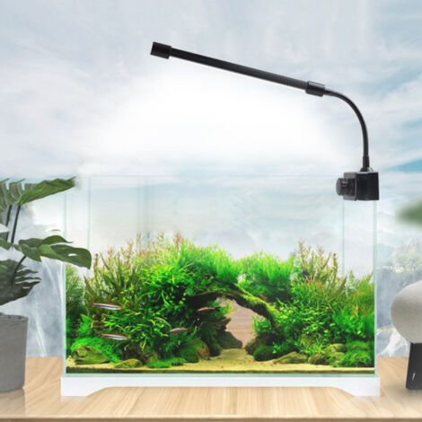 7W LED-Aquarienleuchte, verstellbare Pflanzenleuchte für Wasserpflanzen