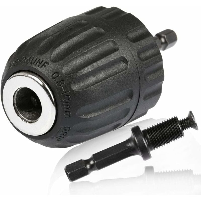 0,8-10 mm Schnellspannbohrfutter, 3/8′-24UNF Schnellspannbohrfutter, Schnellspannbohrfutterhalter Sechskantschaftfutter mit Innensechskanthalter 1/4′ | 06220058092688 0,8-10 mm Schnellspannbohrfutter, 3/8′-24UNF Schnellspannbohrfutter, Schnellspannbohrfutterhalter Sechskantschaftfutter mit Innensechskanthalter 1/4′ | 06220058092688