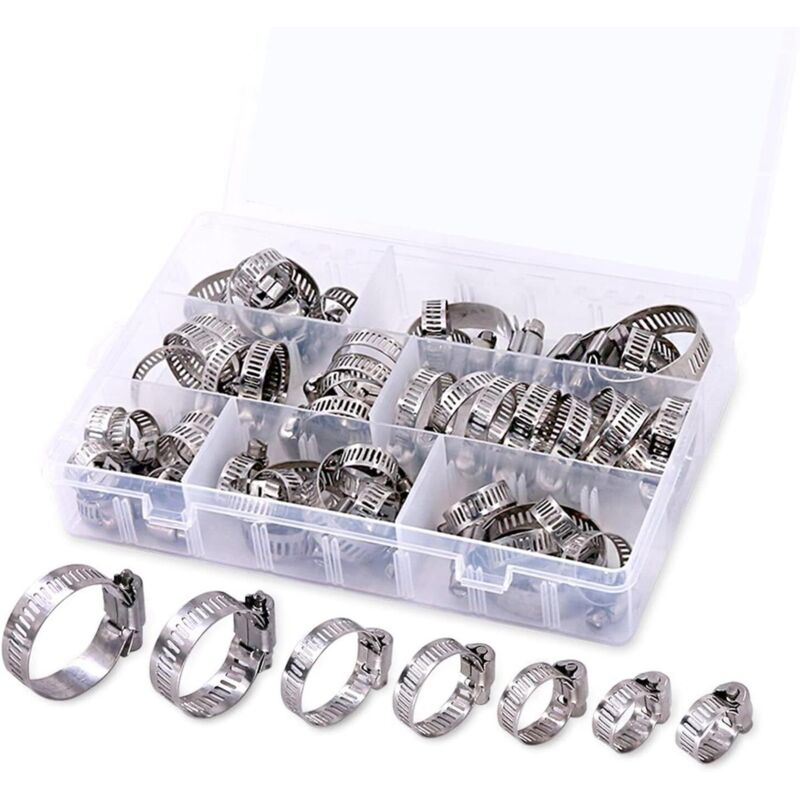 Image of 8-38 mm Adjustable Stainless Steel Worm&hellip;