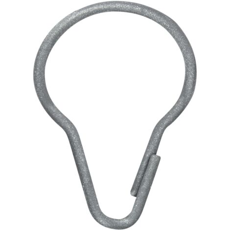 8 ANELLO A PERA FERRO ZINCATO