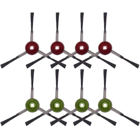 8 cepillos laterales de repuesto compatibles con Ecovacs Deebot OZMO 920, 950, T5, T8, T8 AIVI, T9, N7, N8, N8+