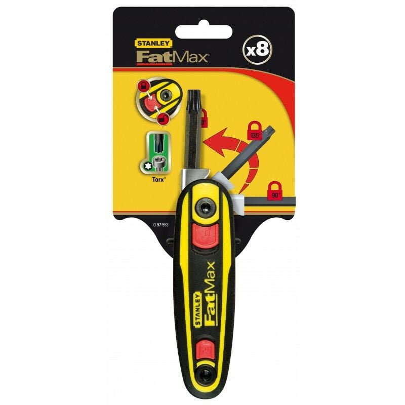 Stanley - Jeu de 8 clés Males torx - fatmax