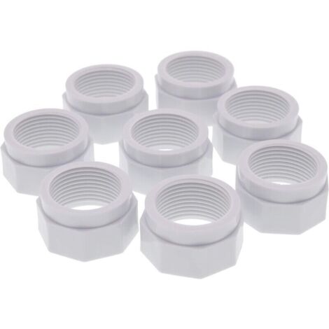 8 écrous pour Tuyau Flexible d'alimentation adaptables pour Polaris 280 180 380 3900- D15 - Robot Nettoyeur de Piscine--