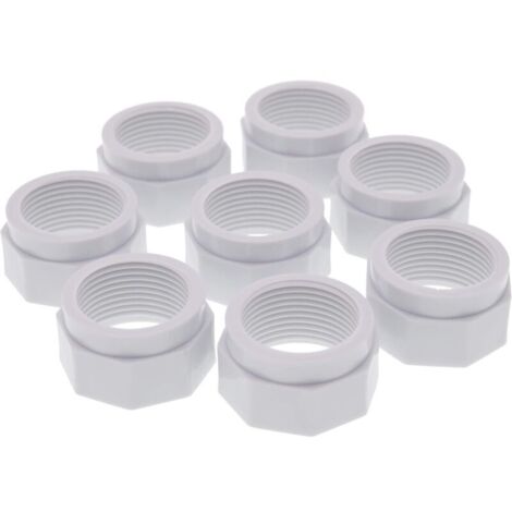 8 écrous pour Tuyau Flexible d'alimentation adaptables pour Polaris 280 180 380 3900- D15 - Robot Nettoyeur de Piscine