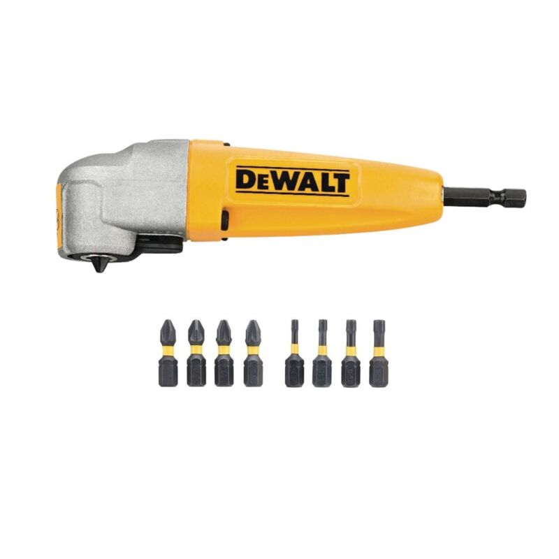 Dewalt - DT71517T Renvoi d'angle droit + 9 embouts