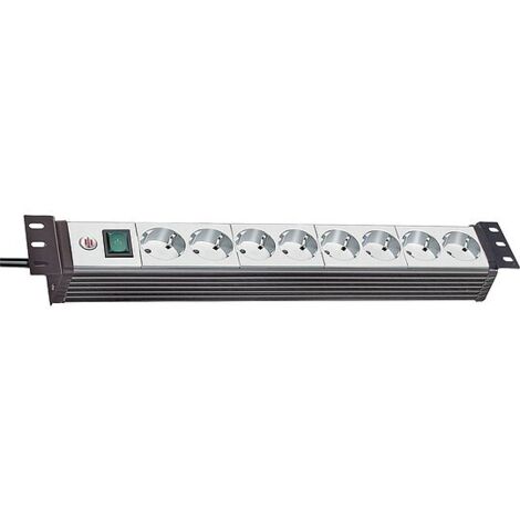 8-fach Mehrfachsteckdose Premium-Line mit Schalter - 3 m