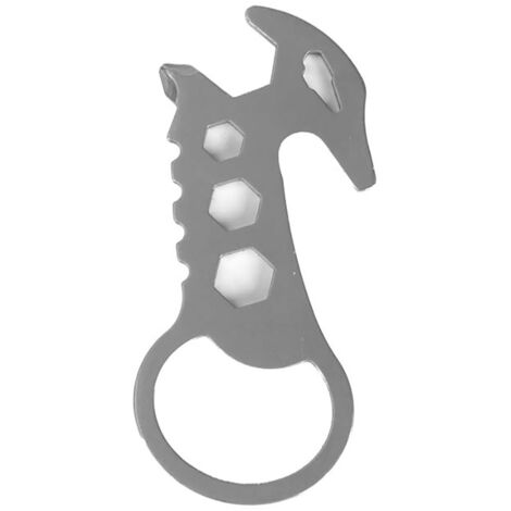 „8 in 1“-Multitool aus 3CR13-Stahl, Härte 52