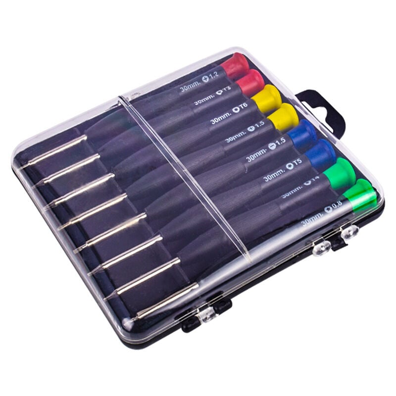 8-in-18pcs Cell Phone Disassembly Repair Tool, Watch Screwdriver - Multifunctional Combination Screwdriver Set - Ahlsen