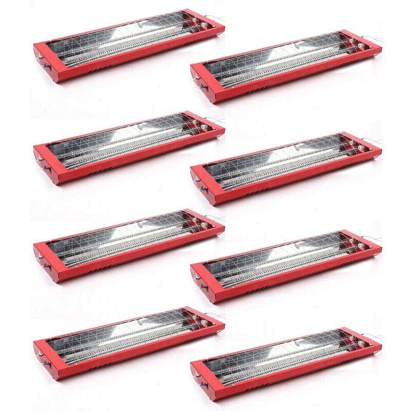 8 kits de lampes de séchage pour peinture 2000 W, lampes de séchage infrarouges pour voitures, lampes pour peintres