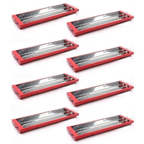 8 kits de lampes de séchage pour peinture 2000 W, lampes de séchage infrarouges pour voitures, lampes pour peintres