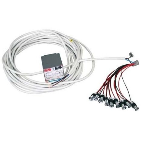 8 Led C/Transformateur 230/12V Et Câble Alimentation FADINI